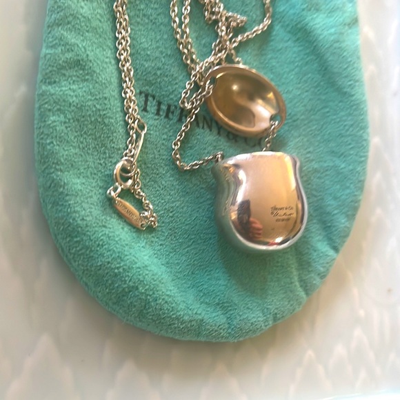 Elsa Peretti for Tiffany Sterling Inro Bottle Necklace - Picture 4 of 7